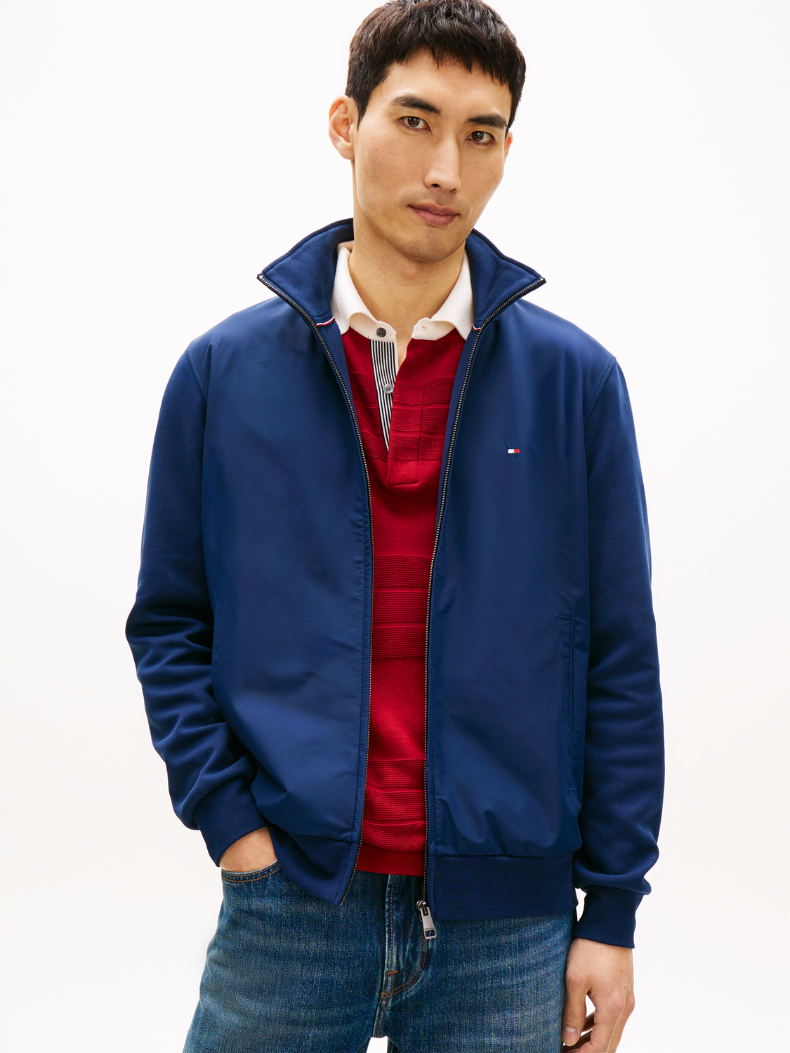 ESSENTIAL INTECHNO MIX ZIP THRU male