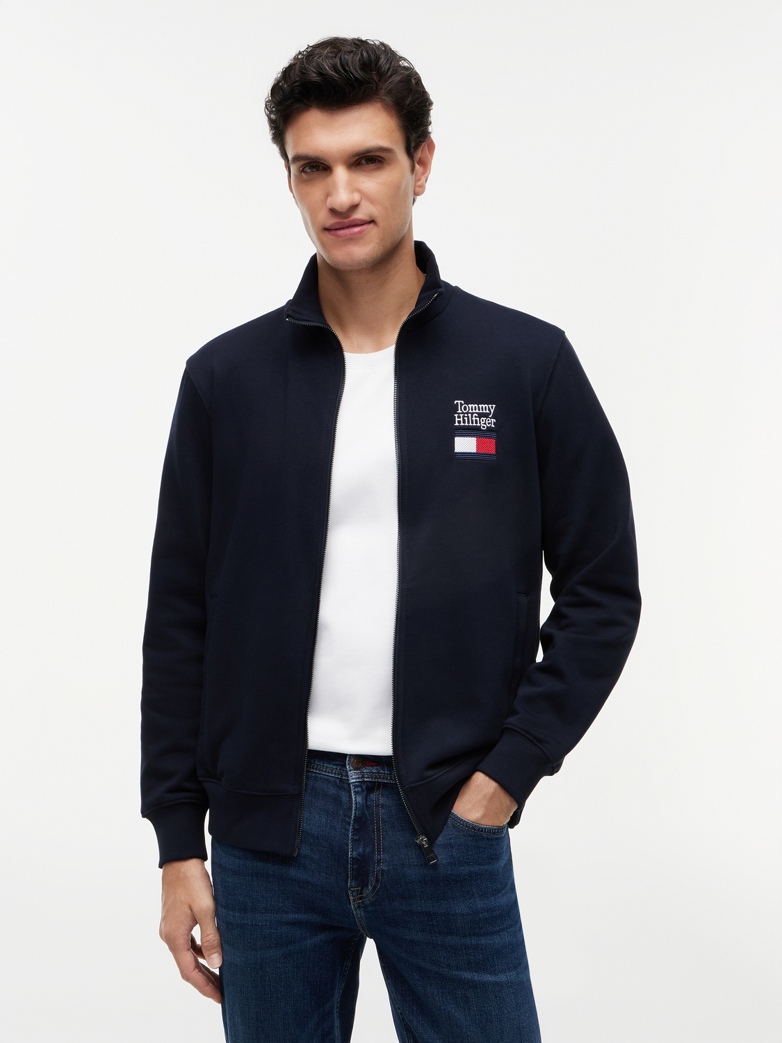 TOMMY EMBRO FLAG STAND COLLAR male