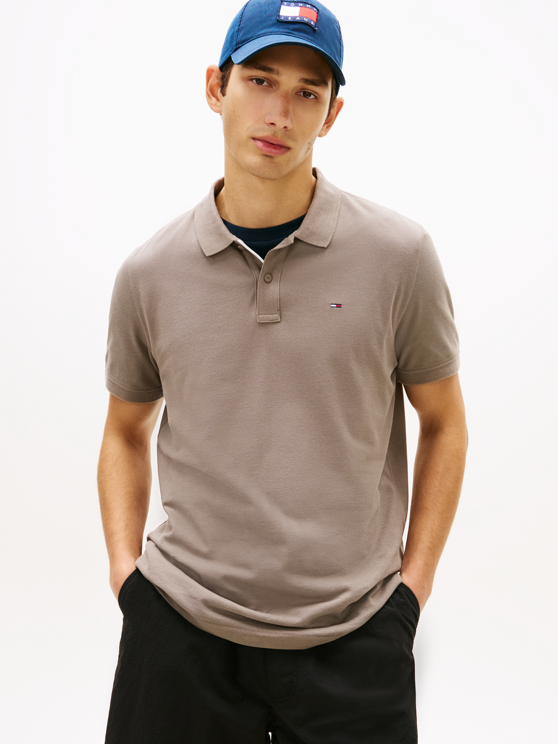 XXL TJM SLIM PLACKET POLO EXT male