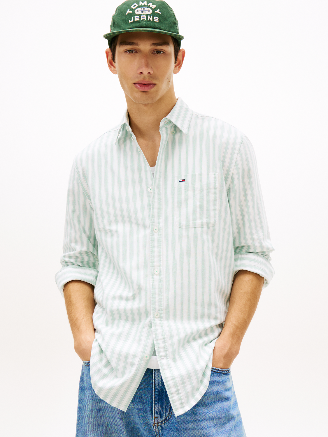 TJM REG TRIPE OXFORD HIRT EXT male