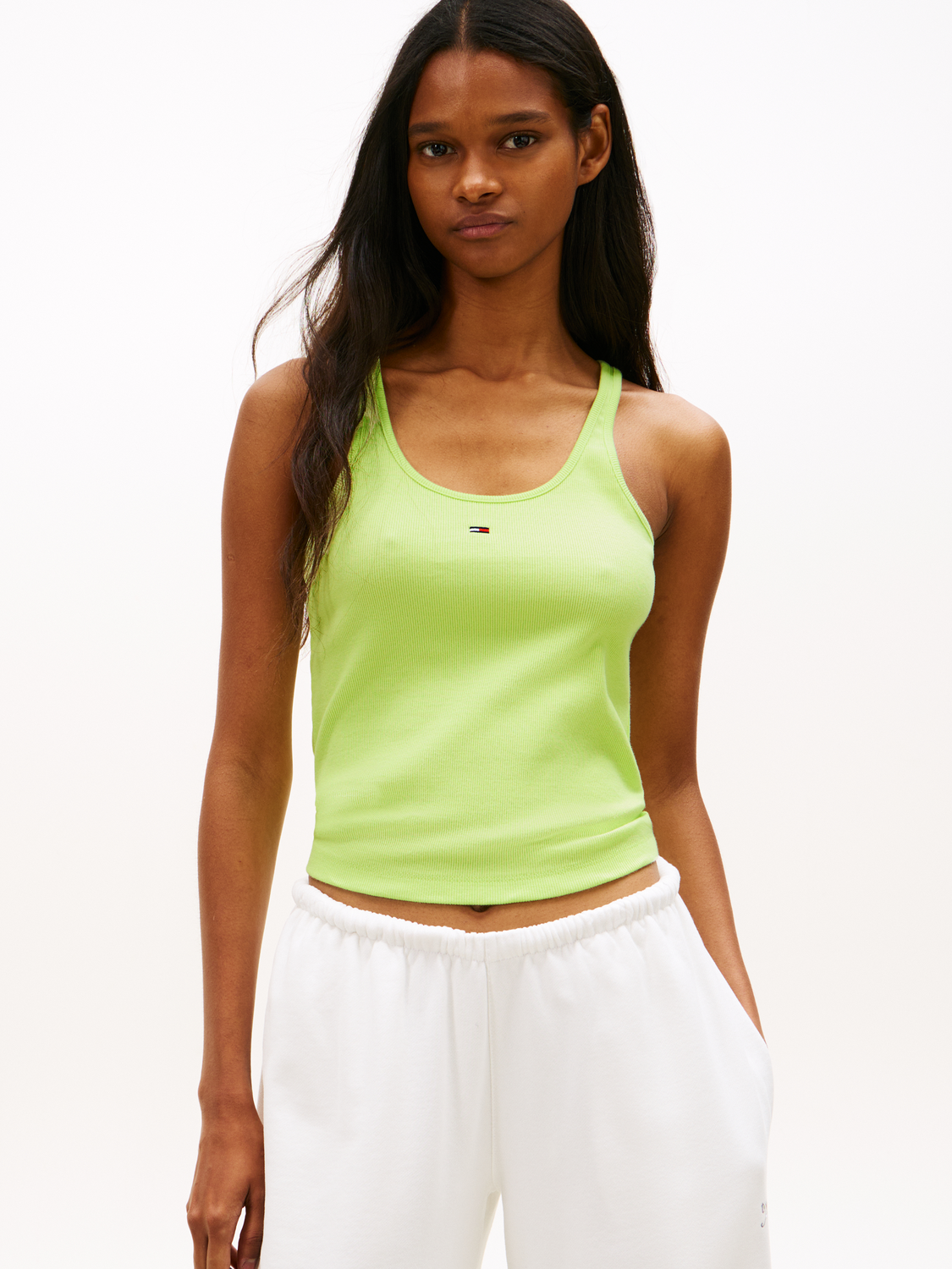 TJW SLIM RACER BACK RIB TANK female