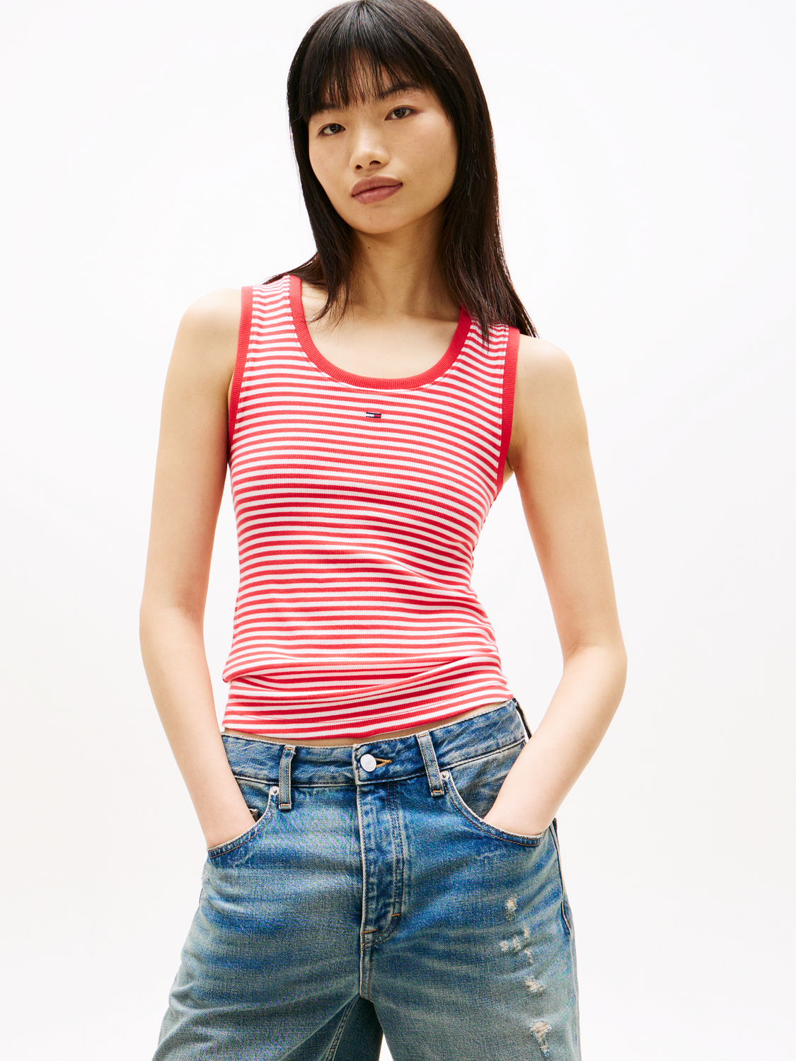 TJW ESSENTIAL RIB TANK EXT female