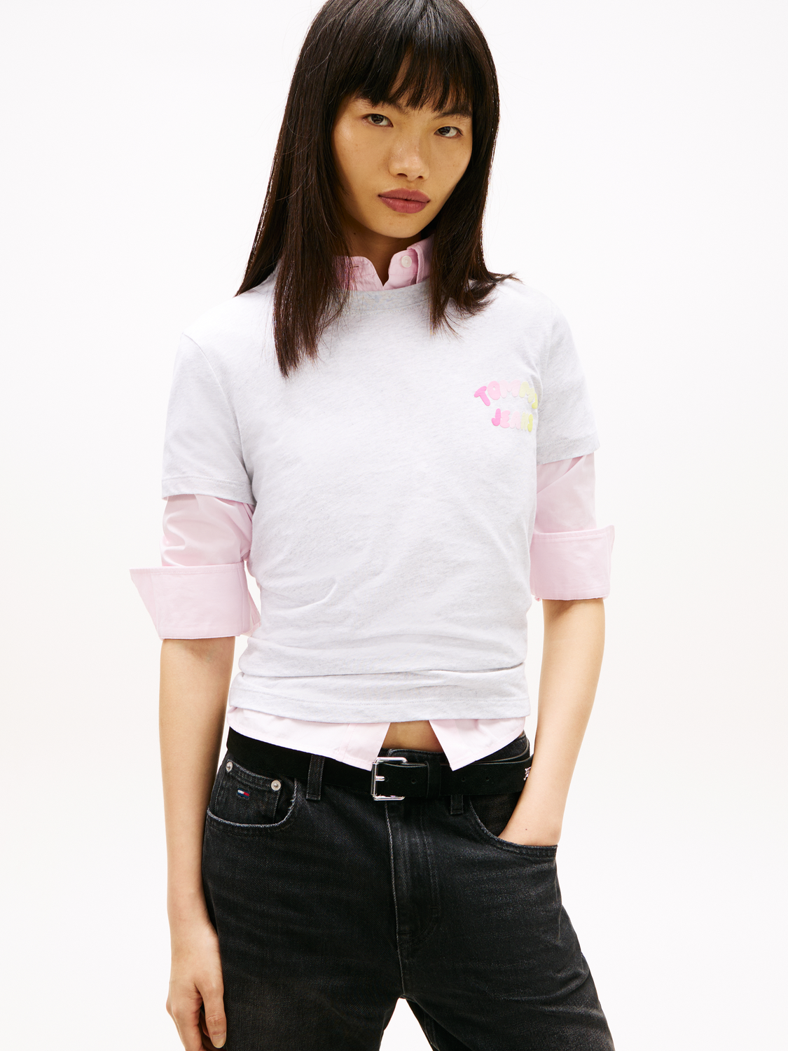 TJW REG TJ BUBBLE SS TEE EXT female