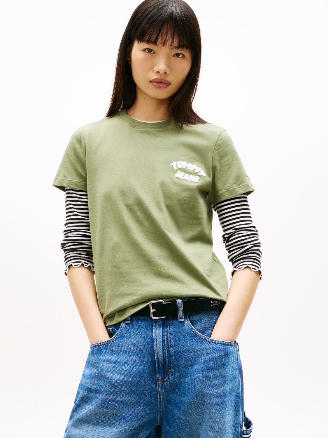 TJW REG TJ BUBBLE SS TEE EXT female