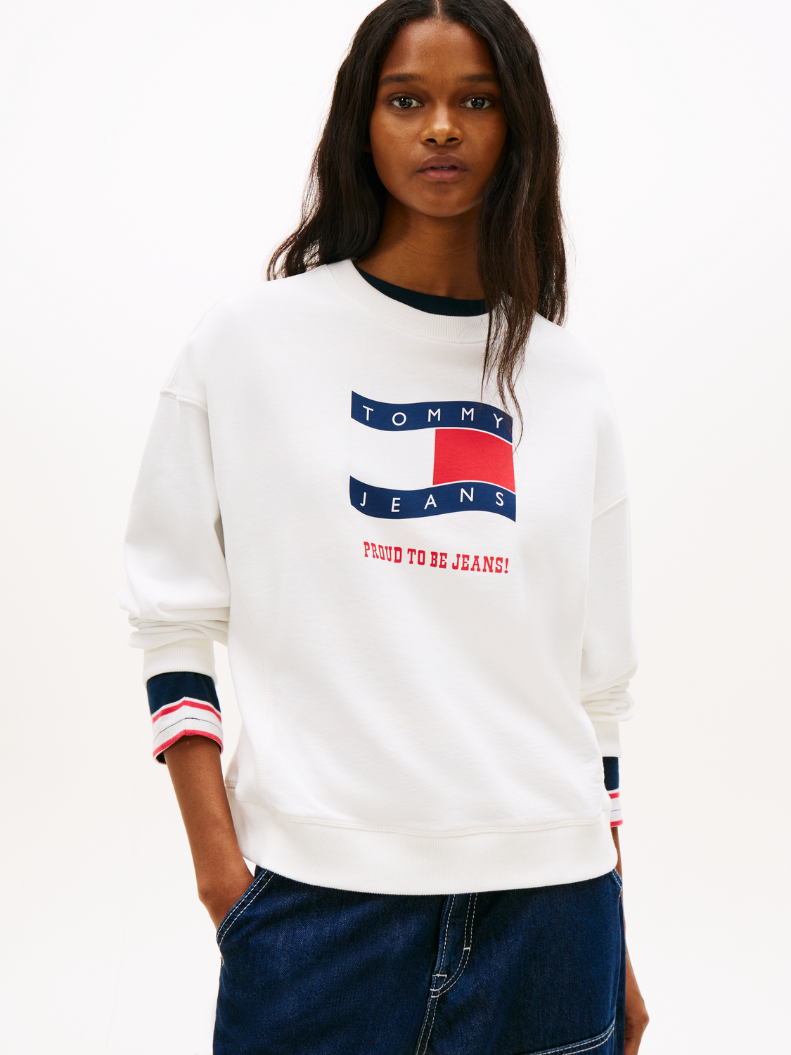 TJW BXY WAVY FLAG CREW EXT female