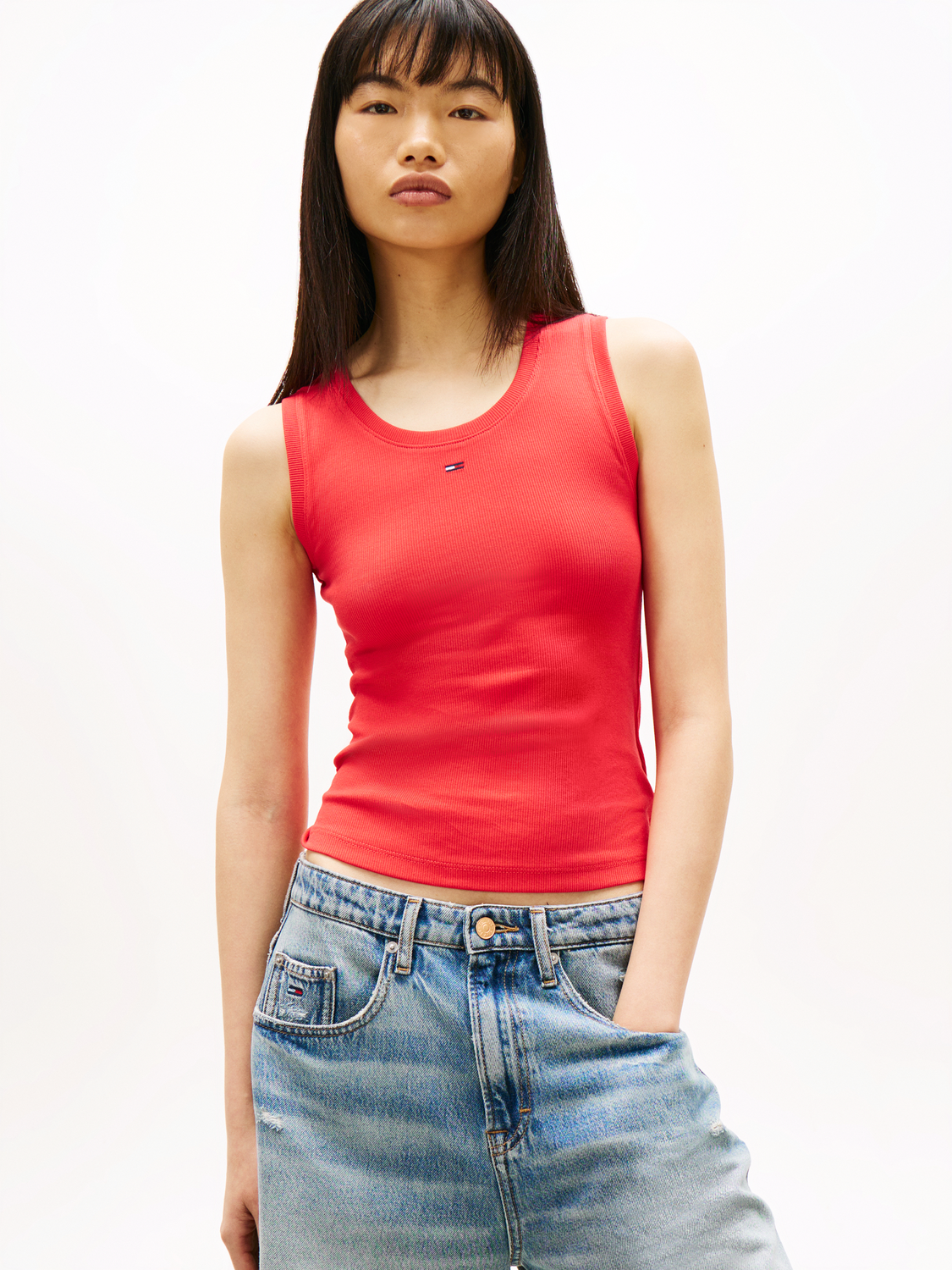 TJW ESSENTIAL RIB TANK EXT female