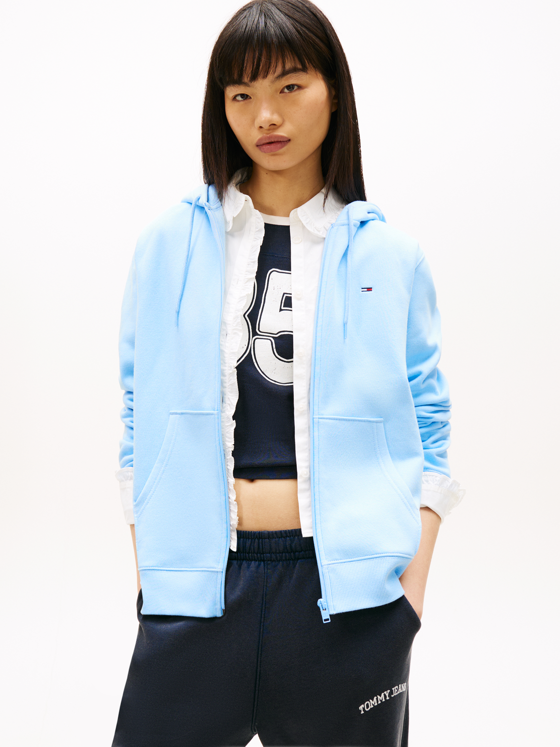XS TJW REG S FLAG ZIP THRU female