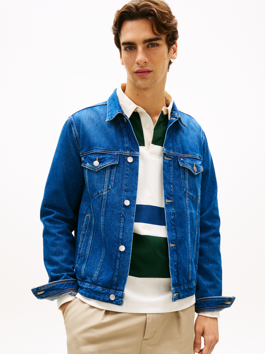 REGULAR TRUCKER JKT IKE BLUE male