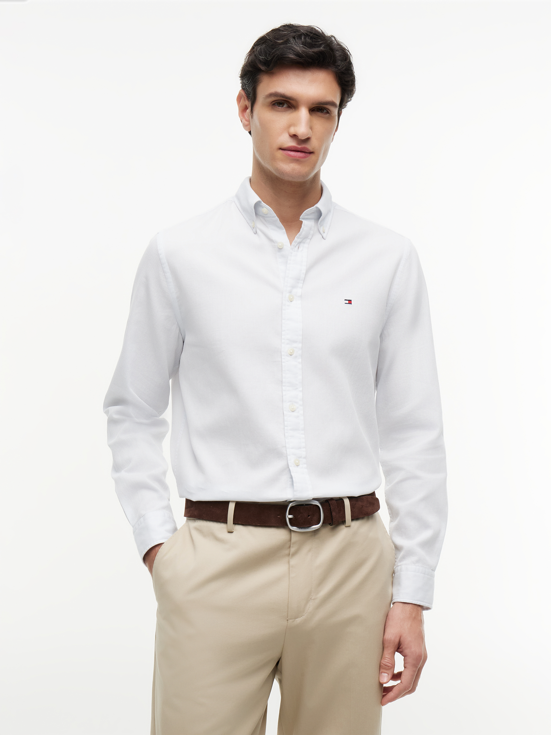 FLEX POP MINI DOBBY RF SHIRT male