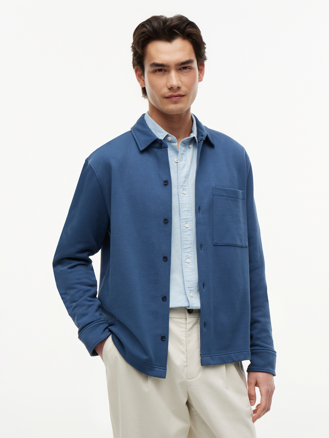 ESSENTIAL TERRY OVERSHIRT male