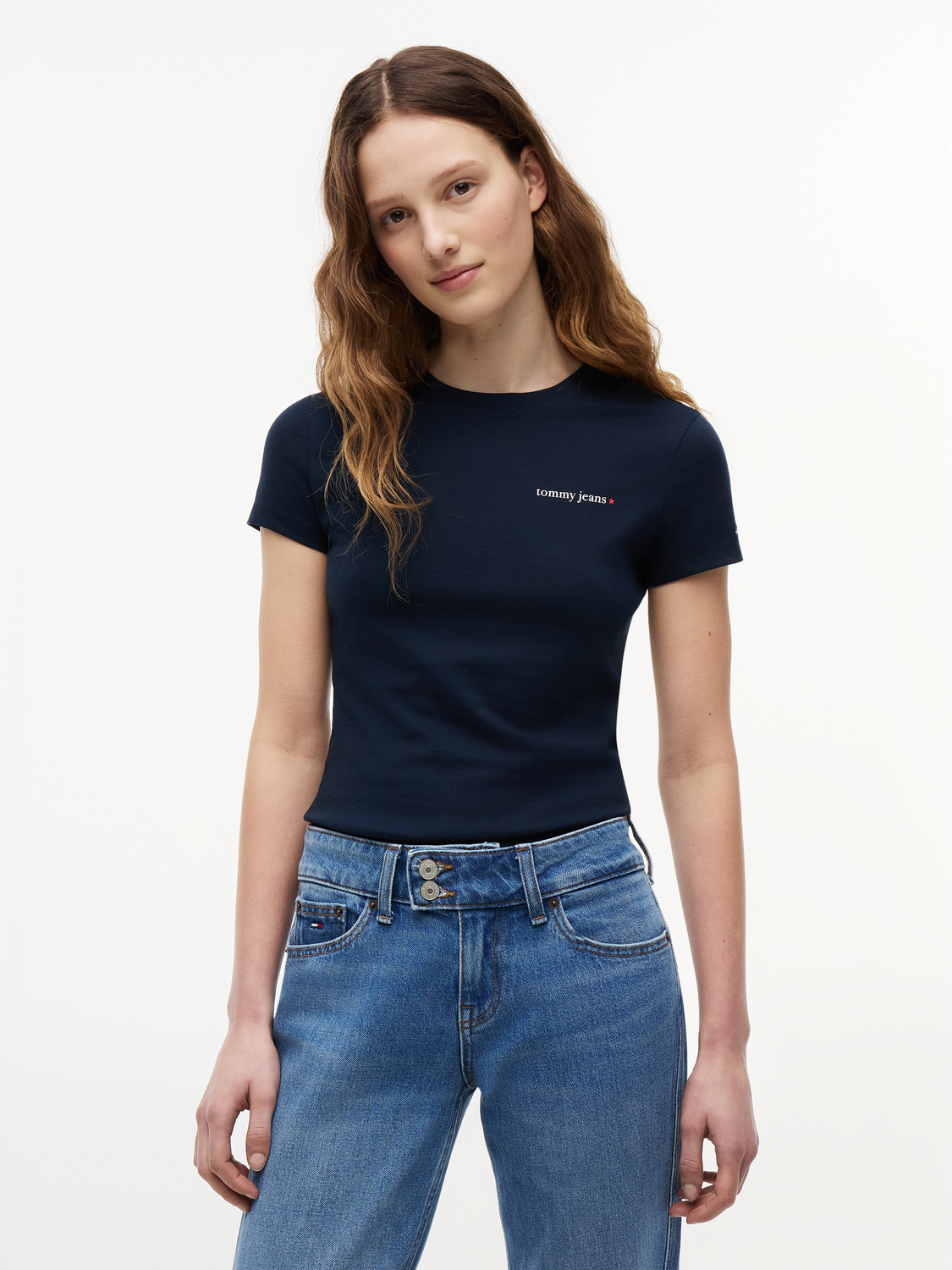 TJW SLIM ESS LOGO 1 SS TEE EXT female