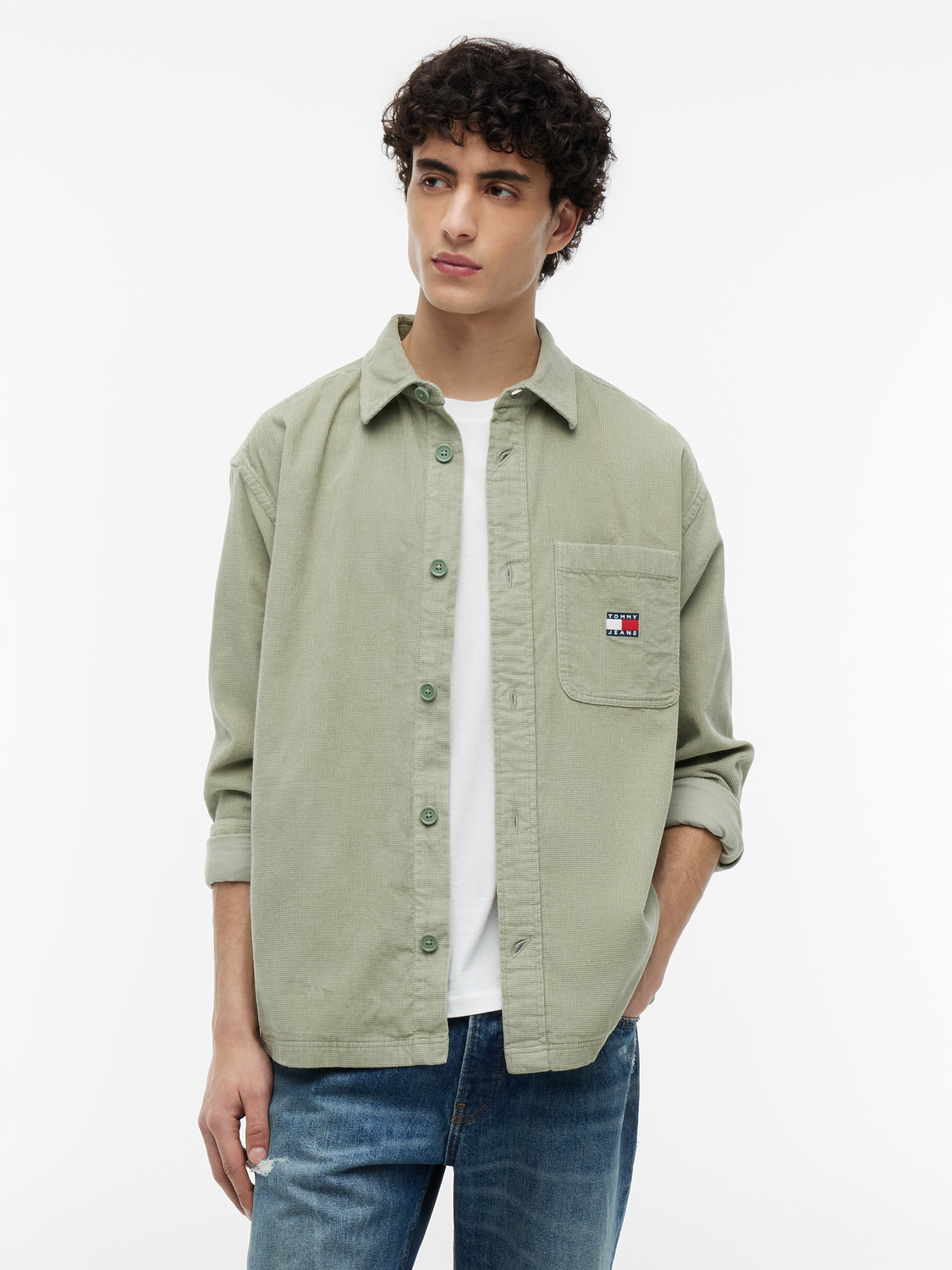 TJM BRICK CORD OVERSHIRT EXT male