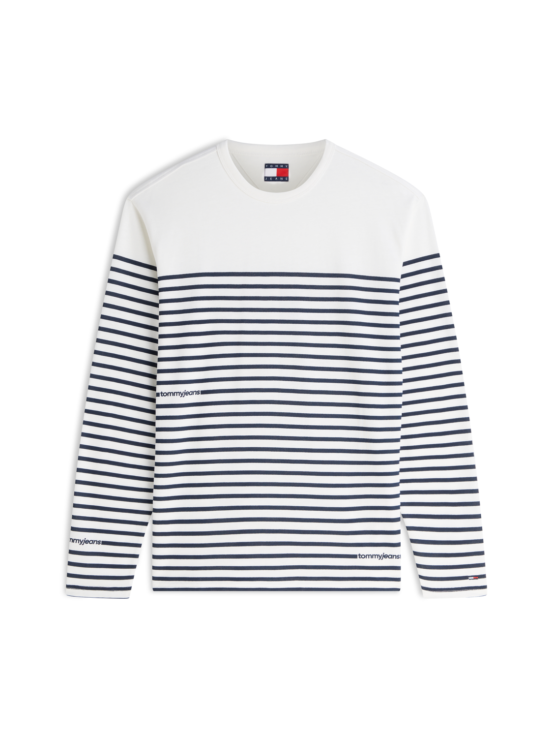 TJM REG BRANDED STRIPE LS male