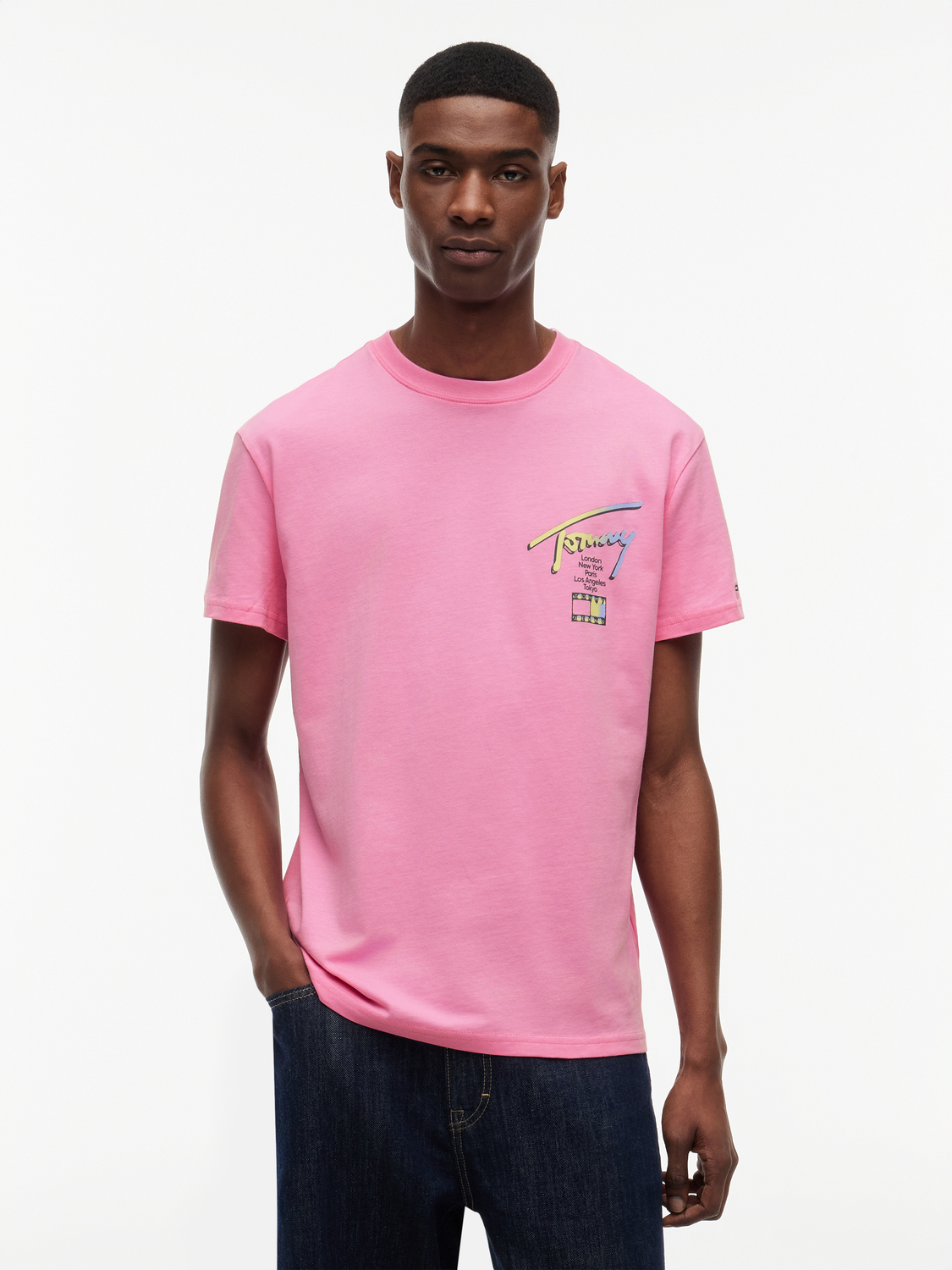 TJM REG CITY SIGN SS TEE EXT male