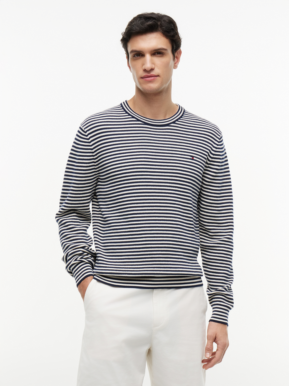 SEASONAL STRUCTURE CREW NECK male