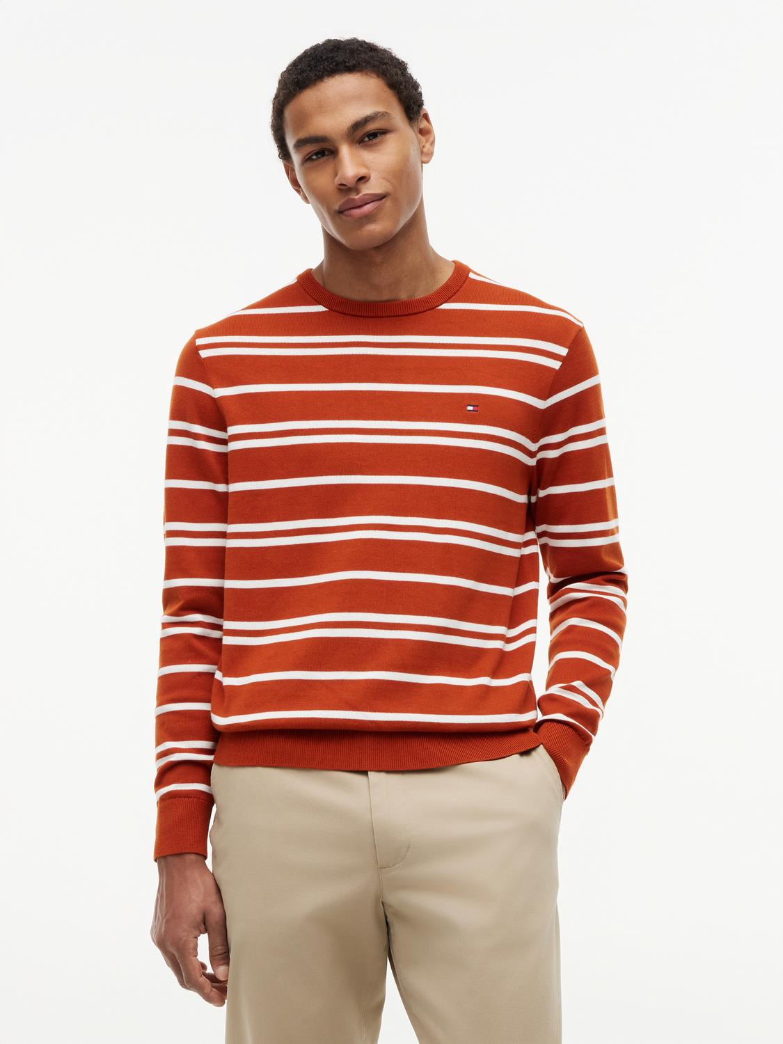 ESSENTIAL SSNL COTTON CREW NECK male