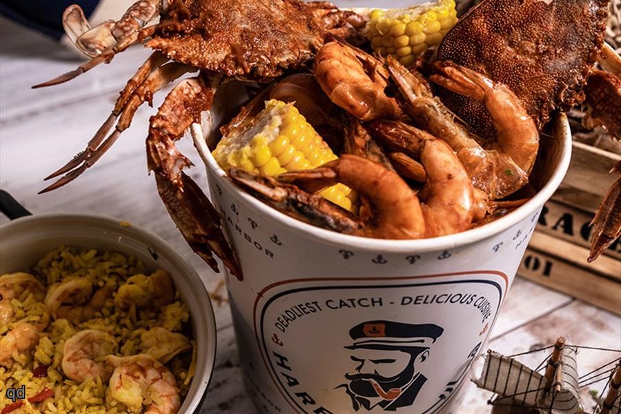 Harbor Seafood Restaurant Shrimp & Crab Bucket
