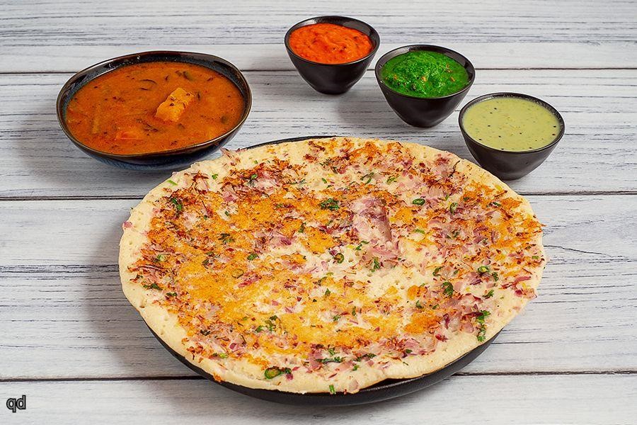 Uttapam Choice of Onion