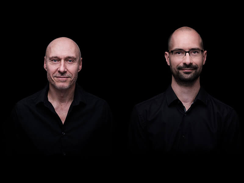 Rainer Quade und Sebastian Parche