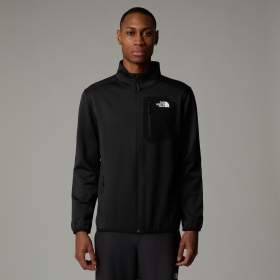 Fleecejacke CREST FZ mit Logo