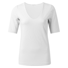 Round V-neck top