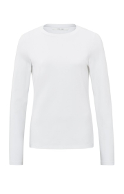 Langärmeliges Basic-Shirt mit Rundhalsausschnitt
