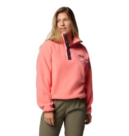 Helvetia II gecropptes Sherpa Half Snap Fleece Pullover