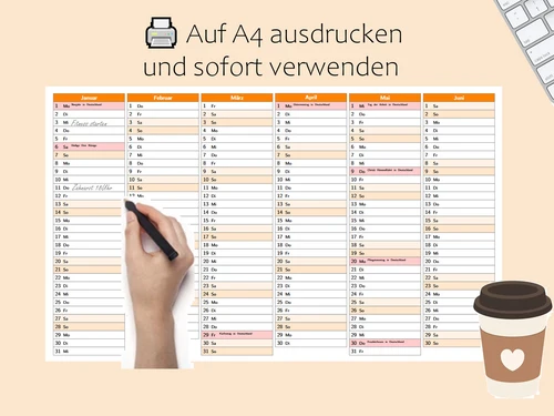 2026 Berlin Public Holidays Calendar | Printable Yearly Planner (PDF Download)