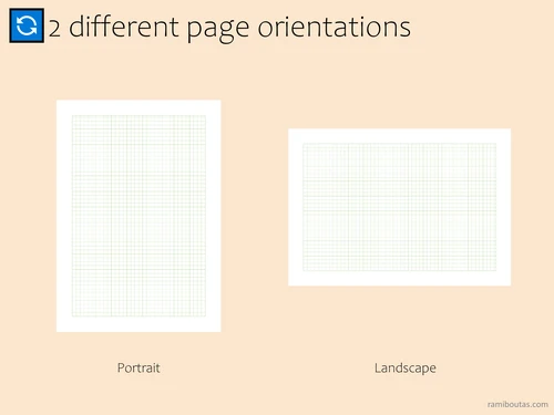 Customizable Graph Paper Bundle | Multiple Sizes & Colors (Digital Download)