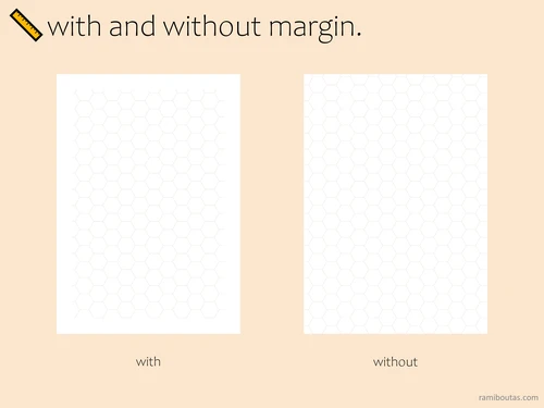 Hexagon Grid Paper | Chemistry, Mapping, & Game Design (Digital Download)