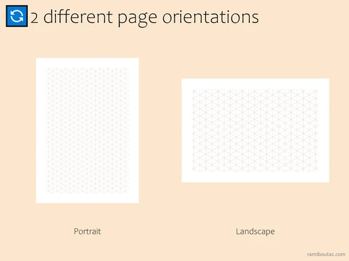 Isometric Grid Paper | Digital Download for 3D Drawings