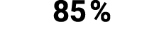 85 % 