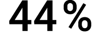 44 %