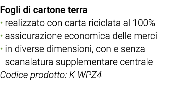 Fogli di cartone terra realizzato con carta riciclata al 100% assicurazione economica delle merci in diverse dimensio   