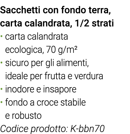 Sacchetti con fondo terra, carta calandrata, 1 2 strati carta calandrata ecologica, 70 g m  sicuro per gli alimenti,    