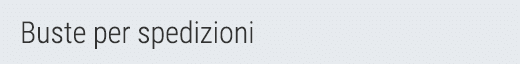 Buste per spedizioni