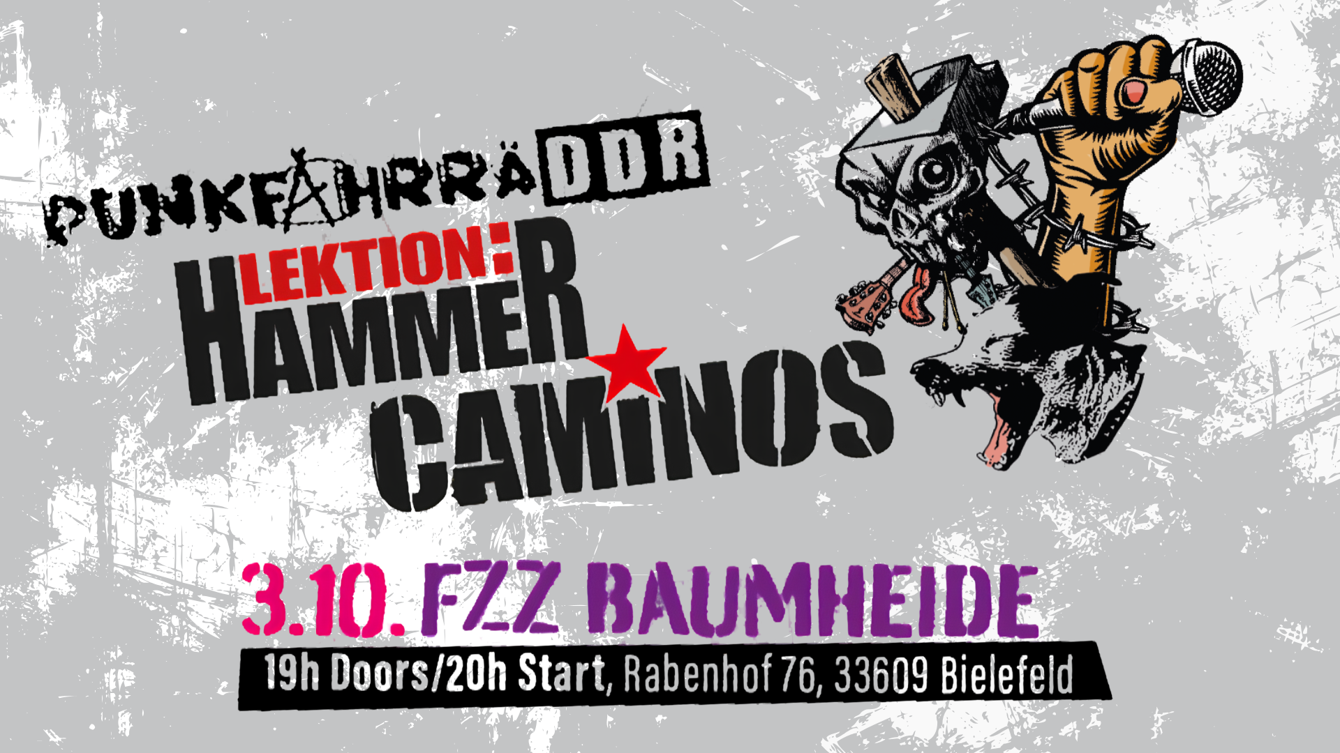 Punk & Agitrock - Konzert
