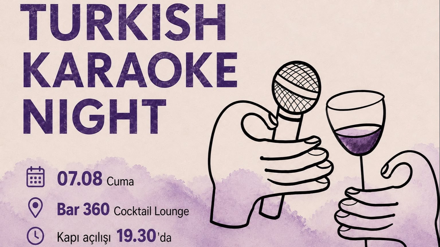 Turkish Karaoke Night 🥂🪩