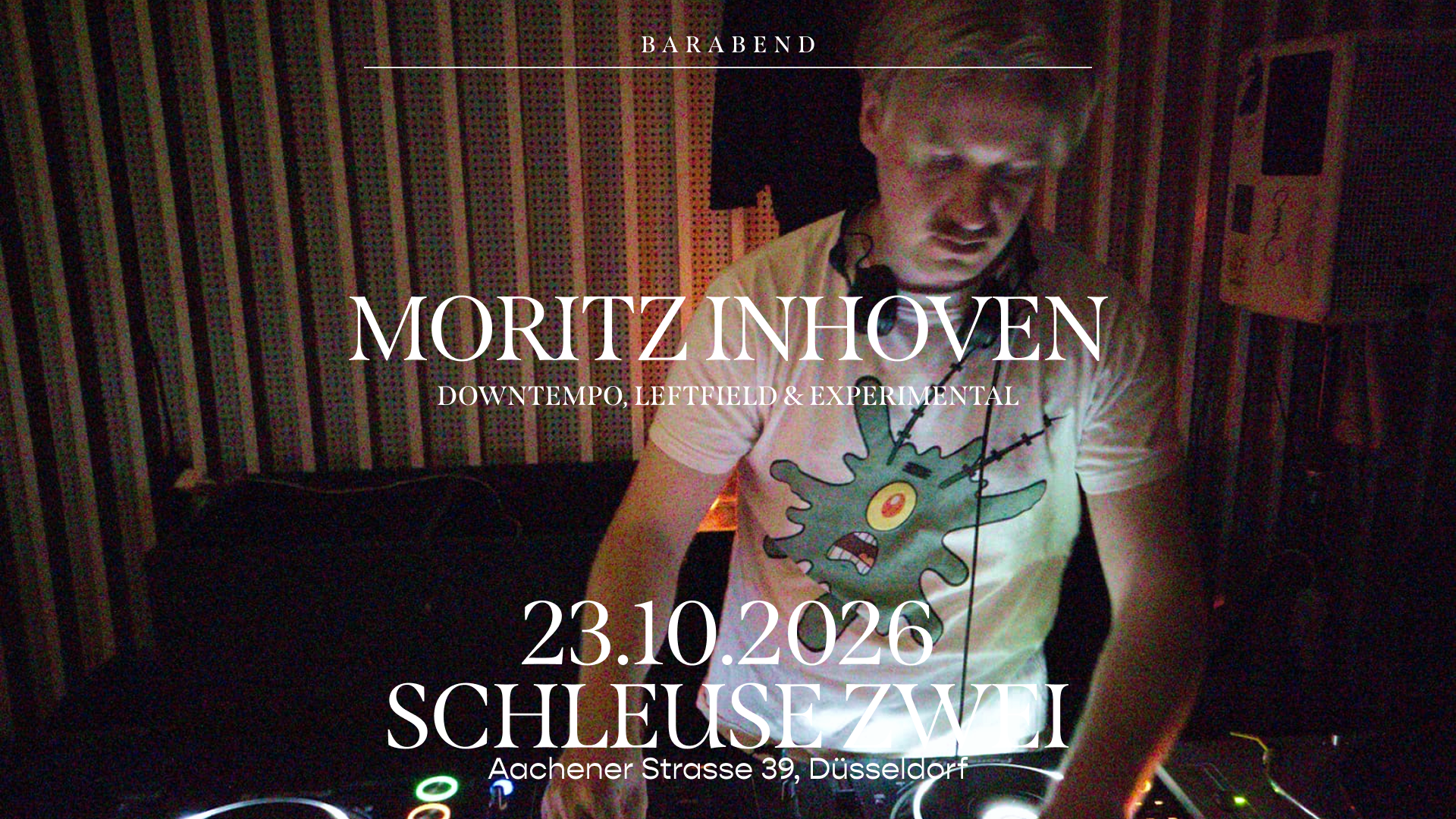 Barabend mit DJ-Set – Moritz Inhoven