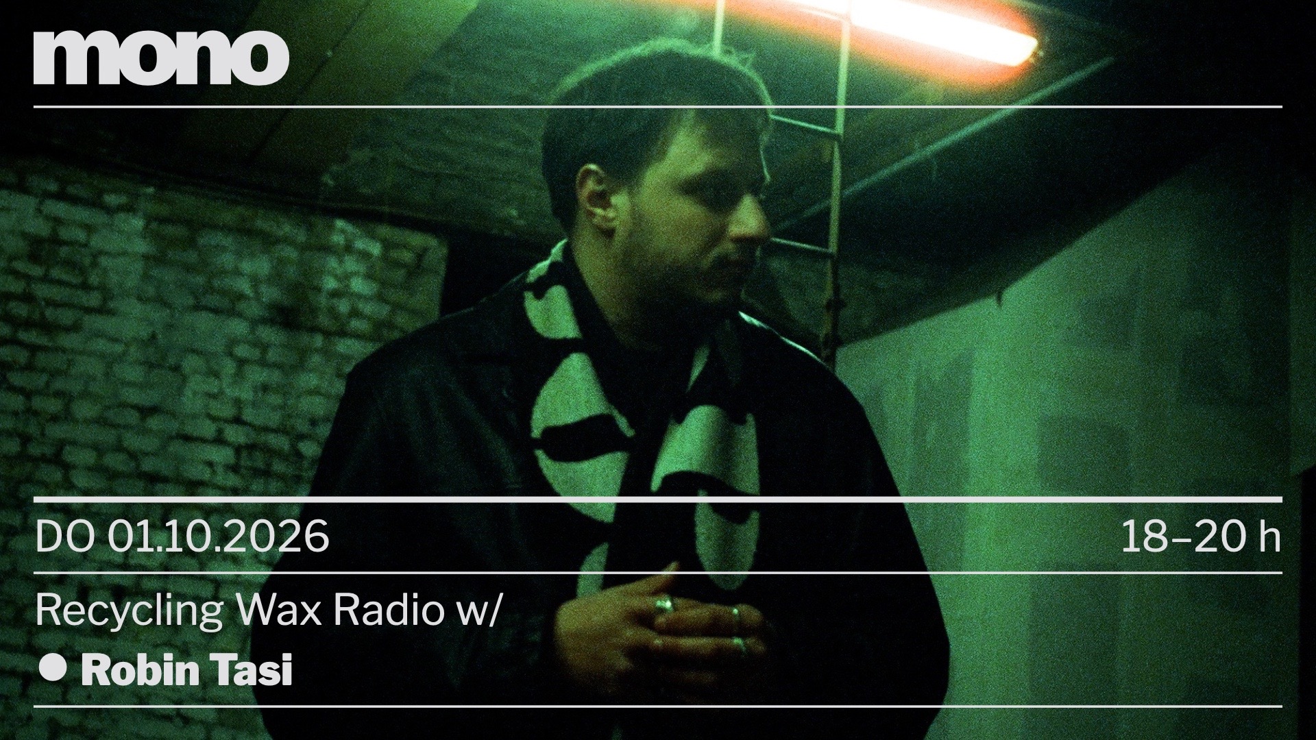 Recycling Wax Radio w/ Robin Tasi | mono•radio