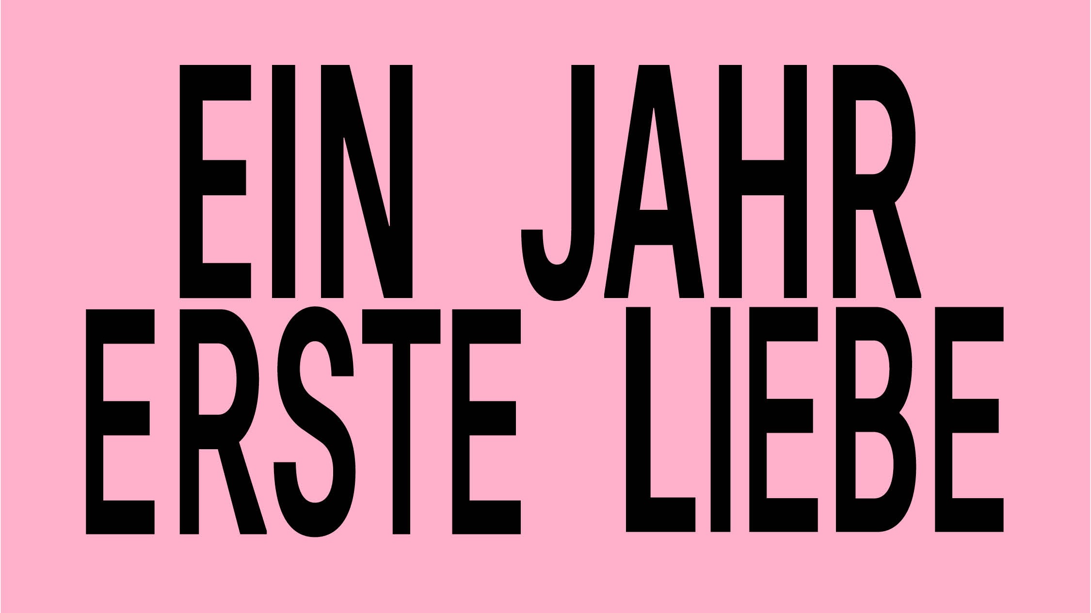 EIN JAHR ERSTE LIEBE