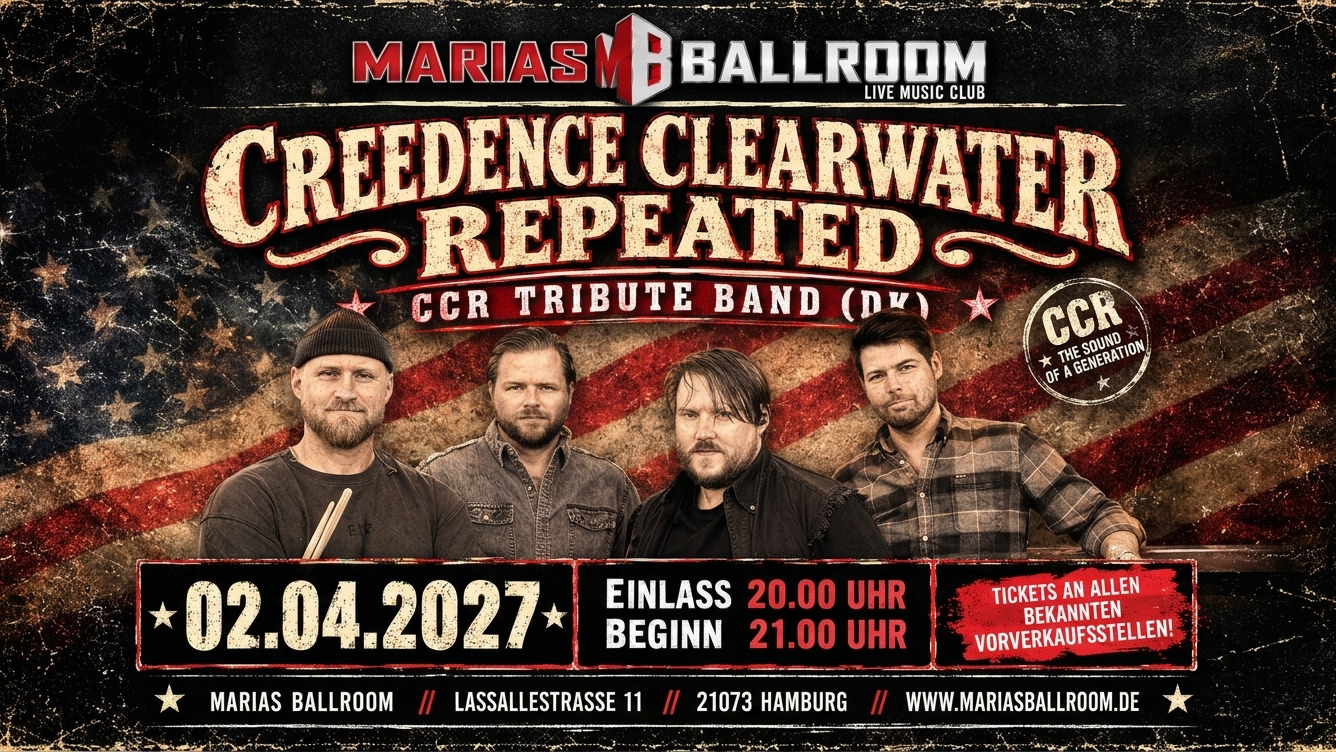 Creedence Clearwater Repeated – CCR Tribute Band (DK)