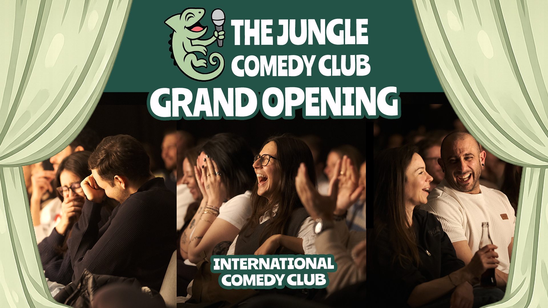 GRAND OPENING: The Jungle Comedy Club (New Venue)