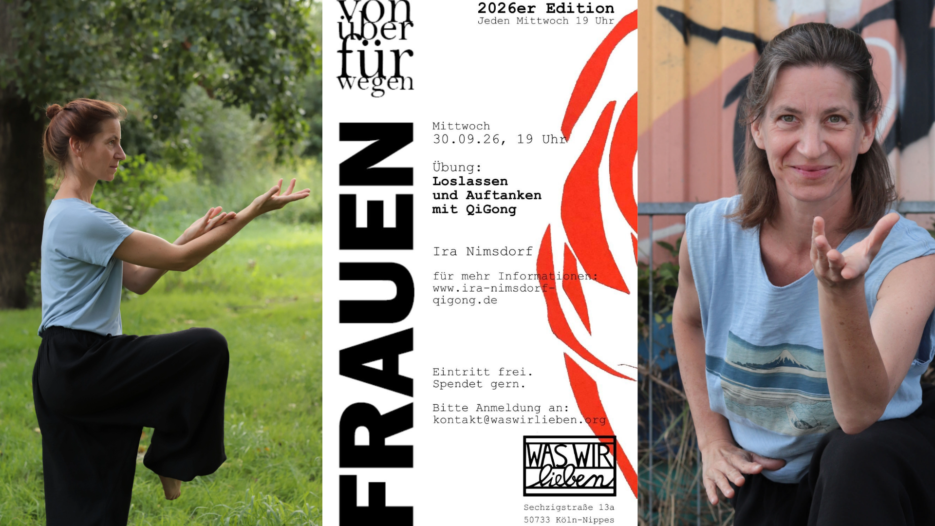 Loslassen und Auftanken mit Qigong - von Frauen für Frauen