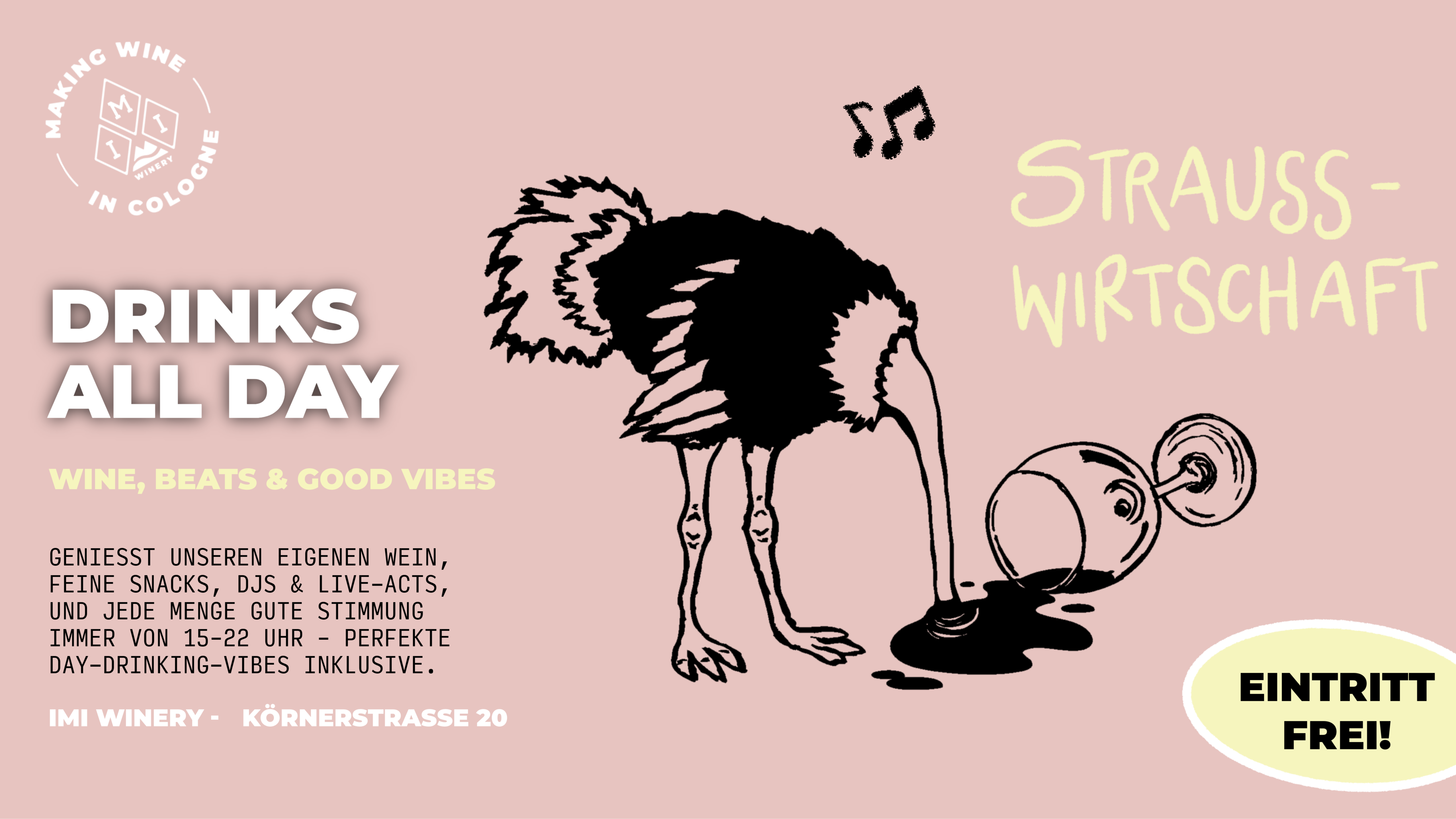 Straußitag - Strausswirtschaft mit Wein, DJ's & good Vibes
