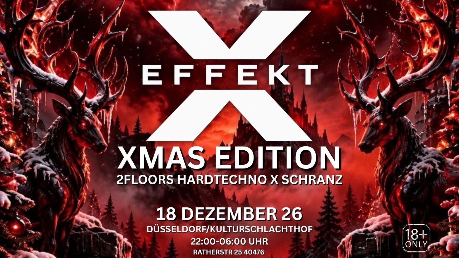 Flyer: Effekt X Xmas rave