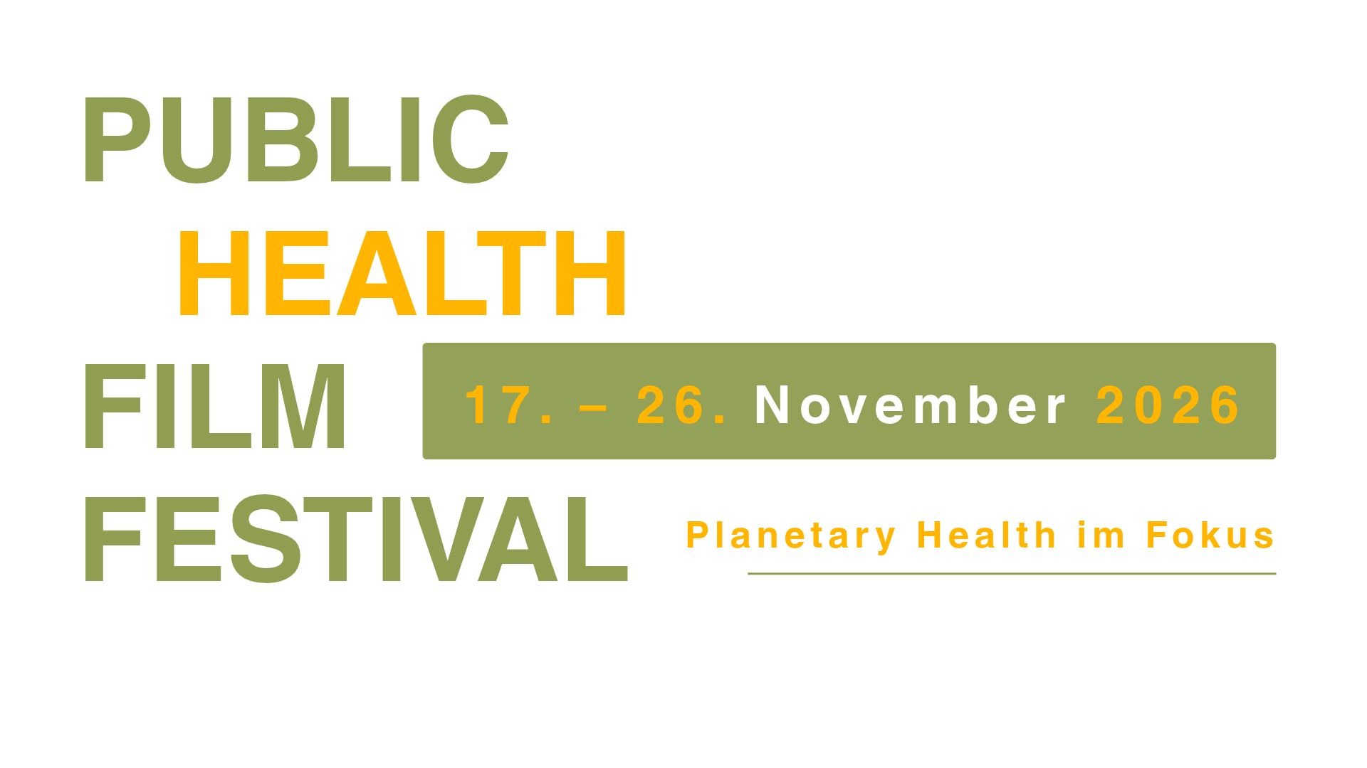 Public Health Filmfestival - Vergiftete Wahrheit, Thema: Trinkwassersicherheit und Umweltchemikalien