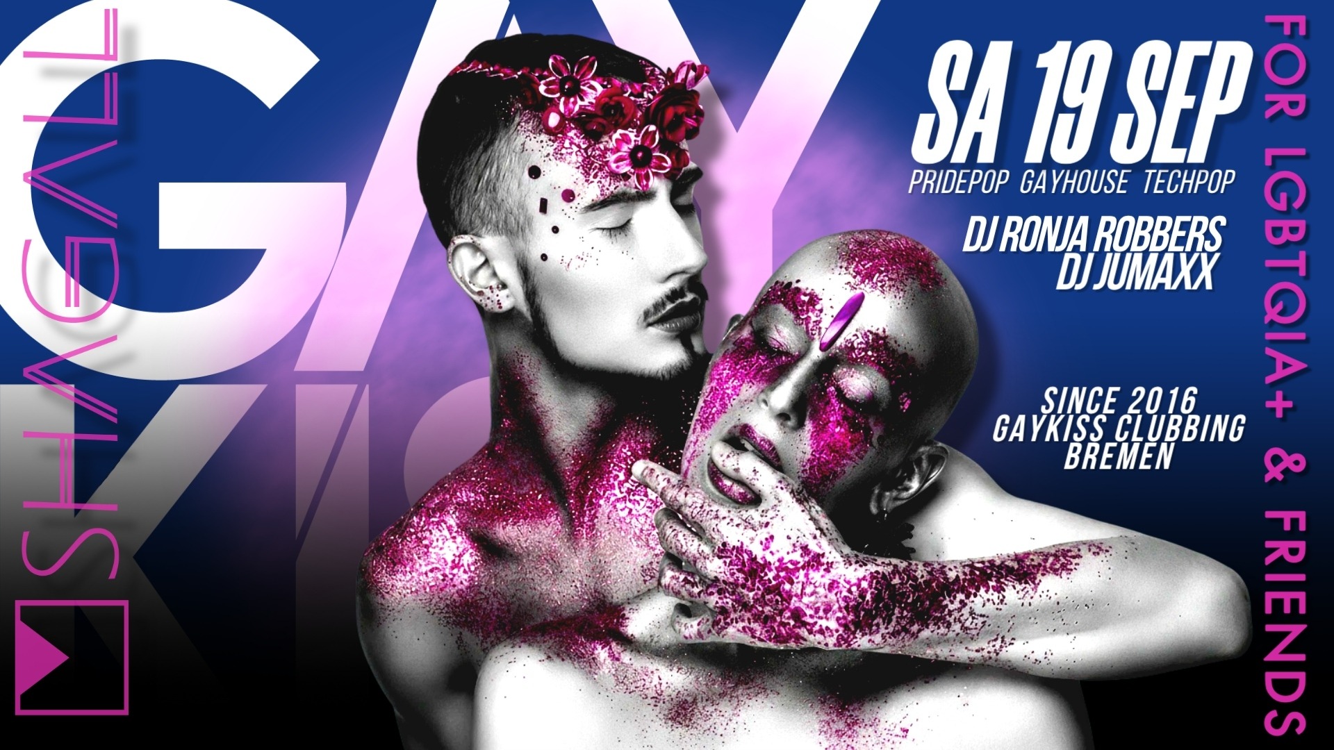GAYKISS CLUBBING - September Edition