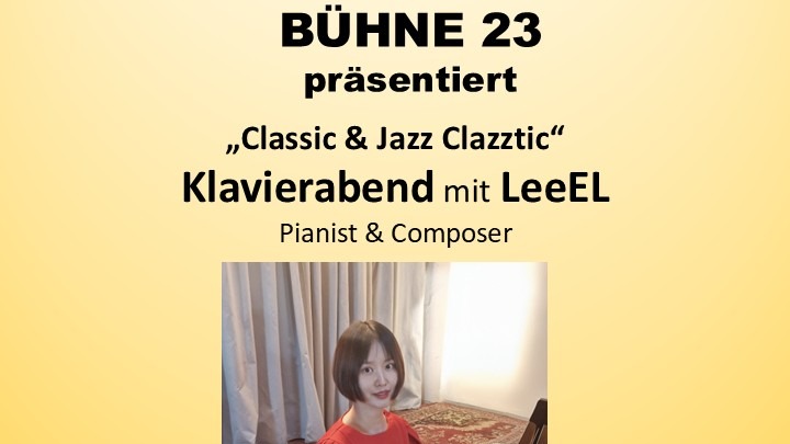 Klassik trifft Jazz - Klavierabend mit Lee El