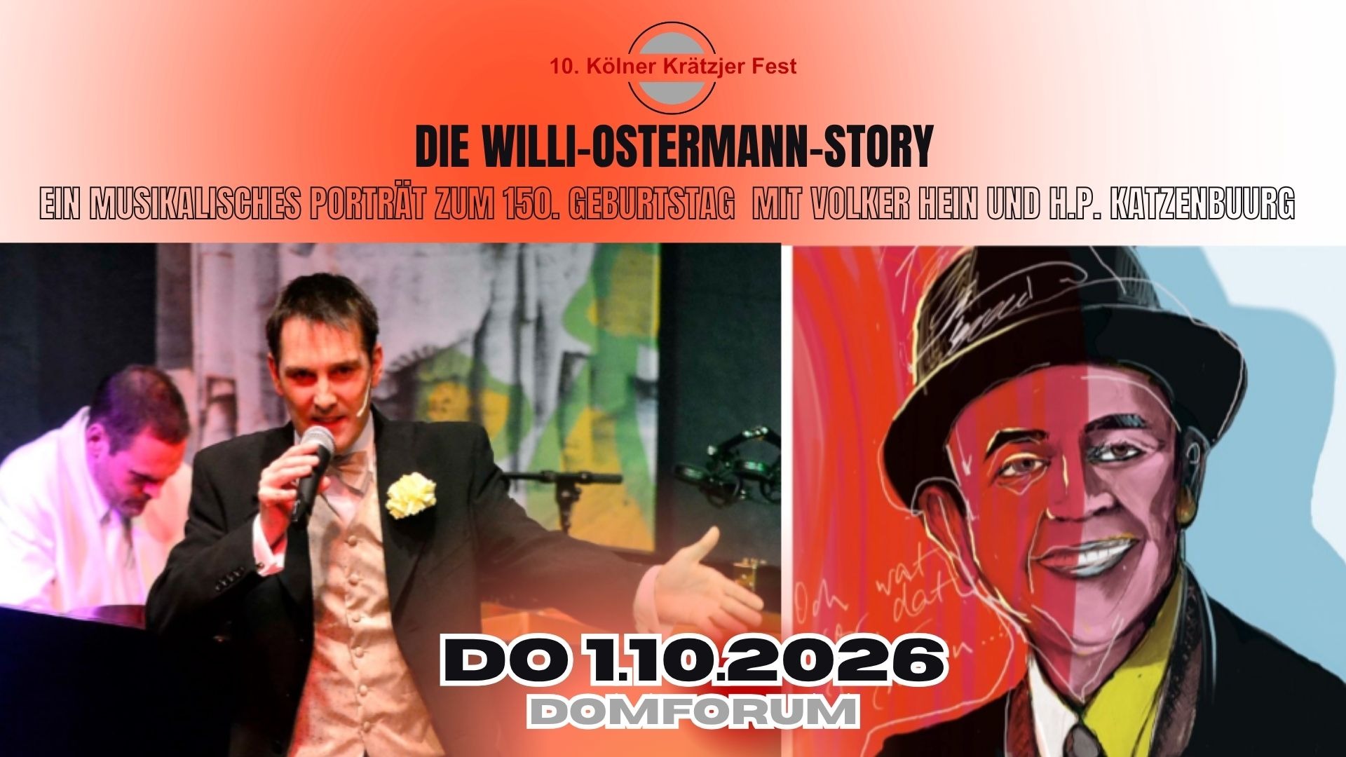 Die Willi-Ostermann-Story - Ein musikalisches Porträt zum 150. Geburtstag